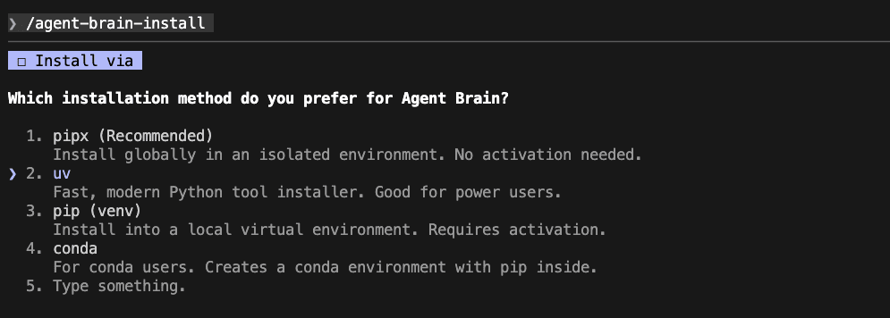 gives you several options, pipx the most compatible, uv the fastest, then pip just in case