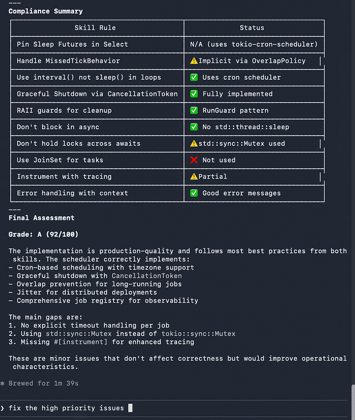 Adopting best practices