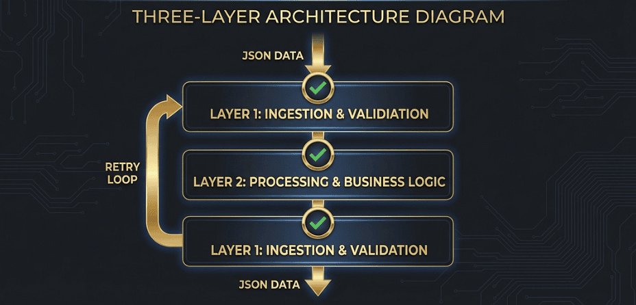 Master Claude structured data extraction for the CCA exam. Learn the 3-layer reliability model, JSON schema enforcement, and retry loops for production pipelines