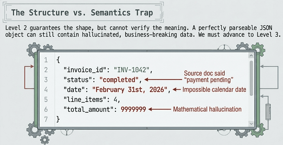 Claude Certified Architect Exam: Level 3 Tests Semantic meaning, something Level 2 cannot. Semantic vs Structure