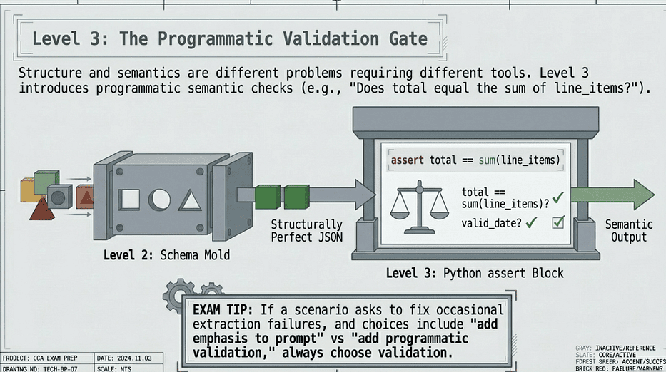 CCA — Programmatic Validation Gate for Semantic Validation