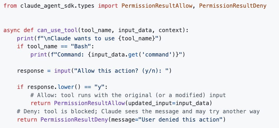 Claude Agent SDK Permissions