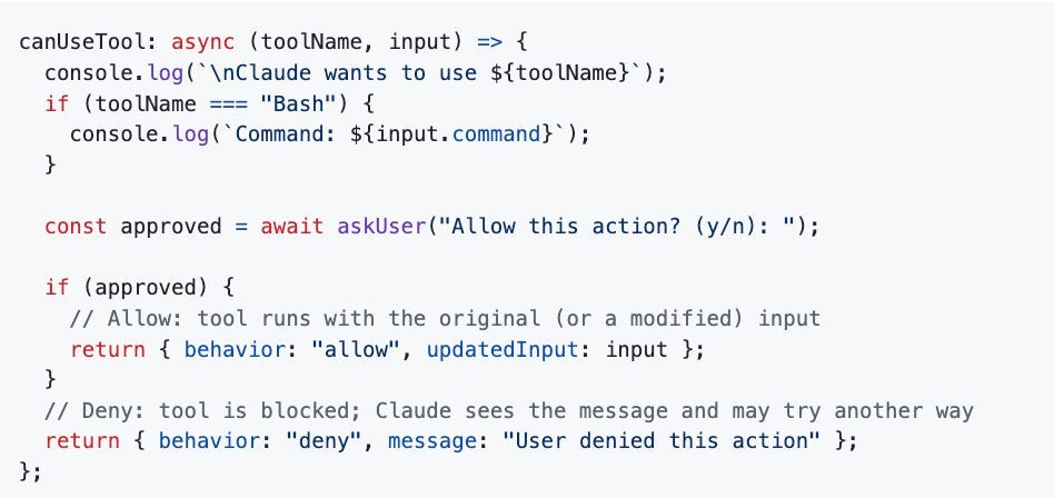 Claude Agent SDK Permissions