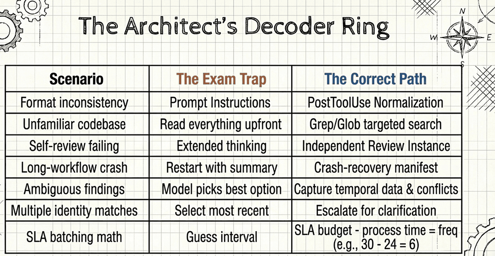 Claude Certified Architect (CCA-F) Exam Prep — Decoder Ring