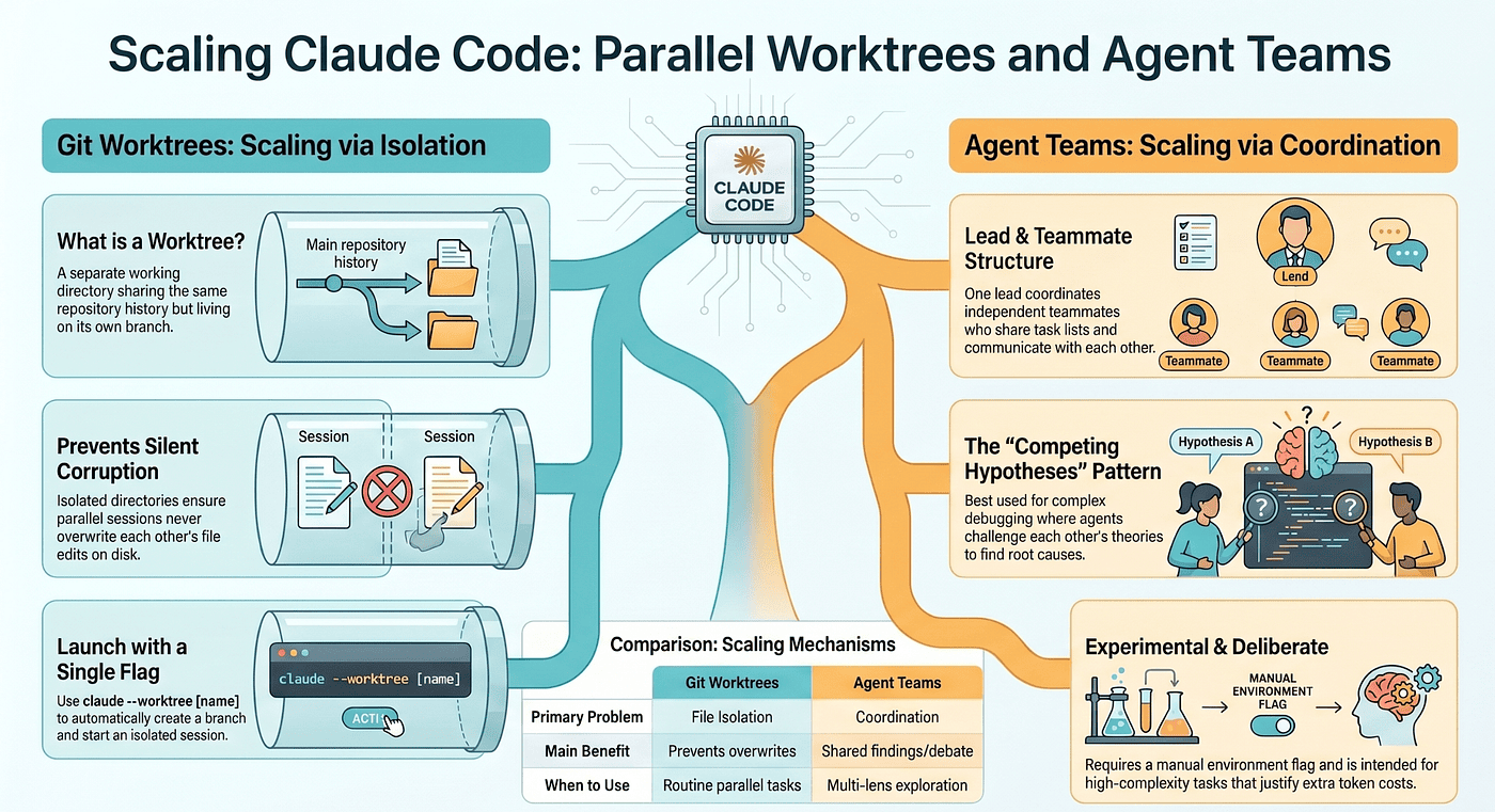 Claude Code Agent Teams and Worktrees