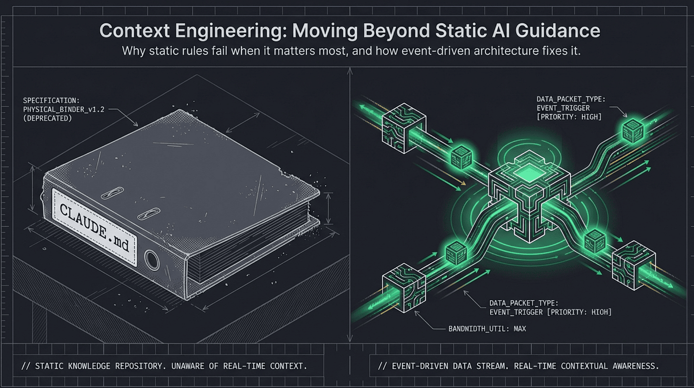 Agents need to move beyond static guidance