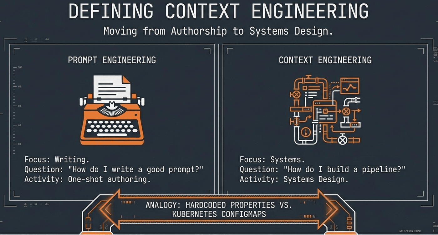 Agents are long running ReAct loops that deal with tooling and events, you need event driven harness engineering and context engineering to feed the agents with the right context at the right time