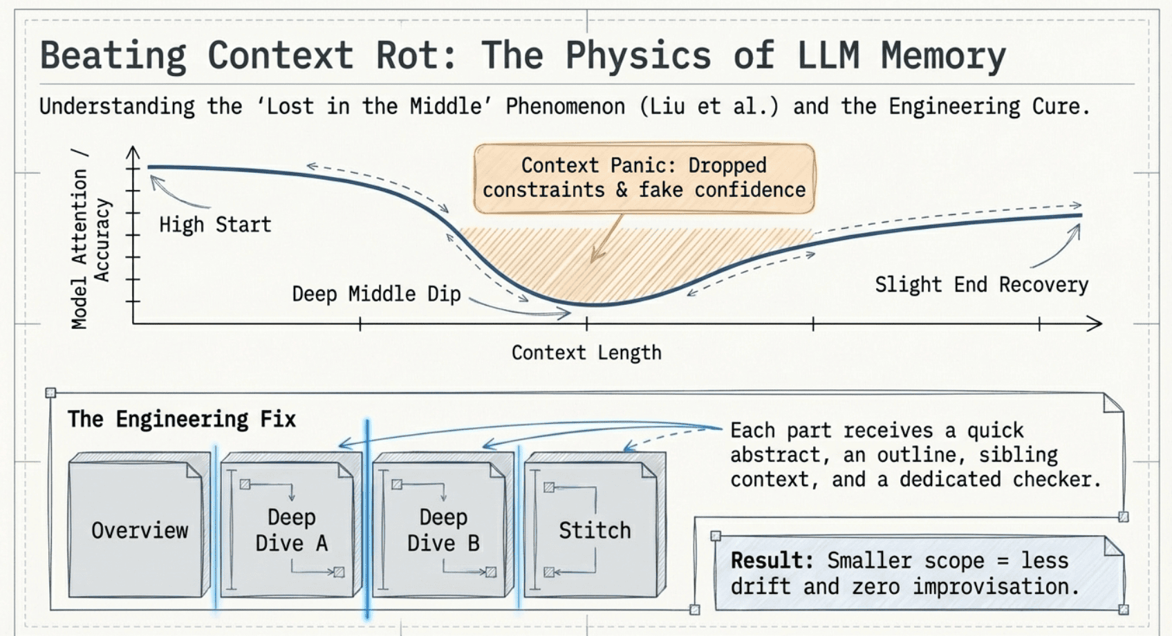 Beating Context Rot and Context Anxiety through smaller scoped subagents and dividing the work into multiple parts