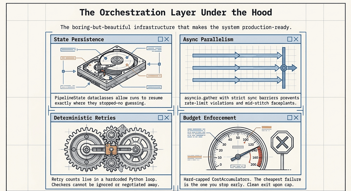 Agent SDK based Orchestration Layer Under the Hood