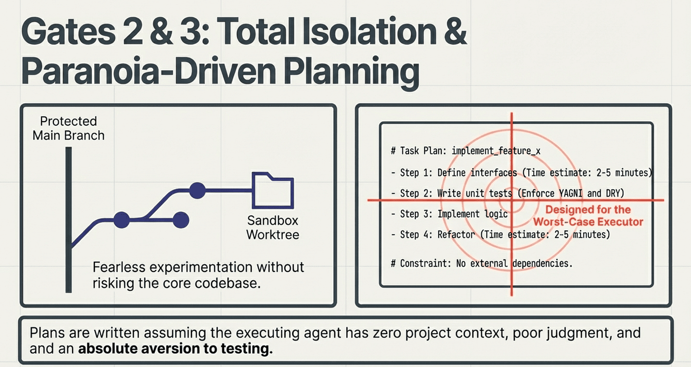 Total Isolation and Paranoia Planning