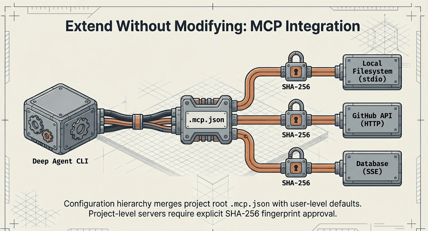 LangChain DeepAgent: MCP Integration: Extend Without Modifying