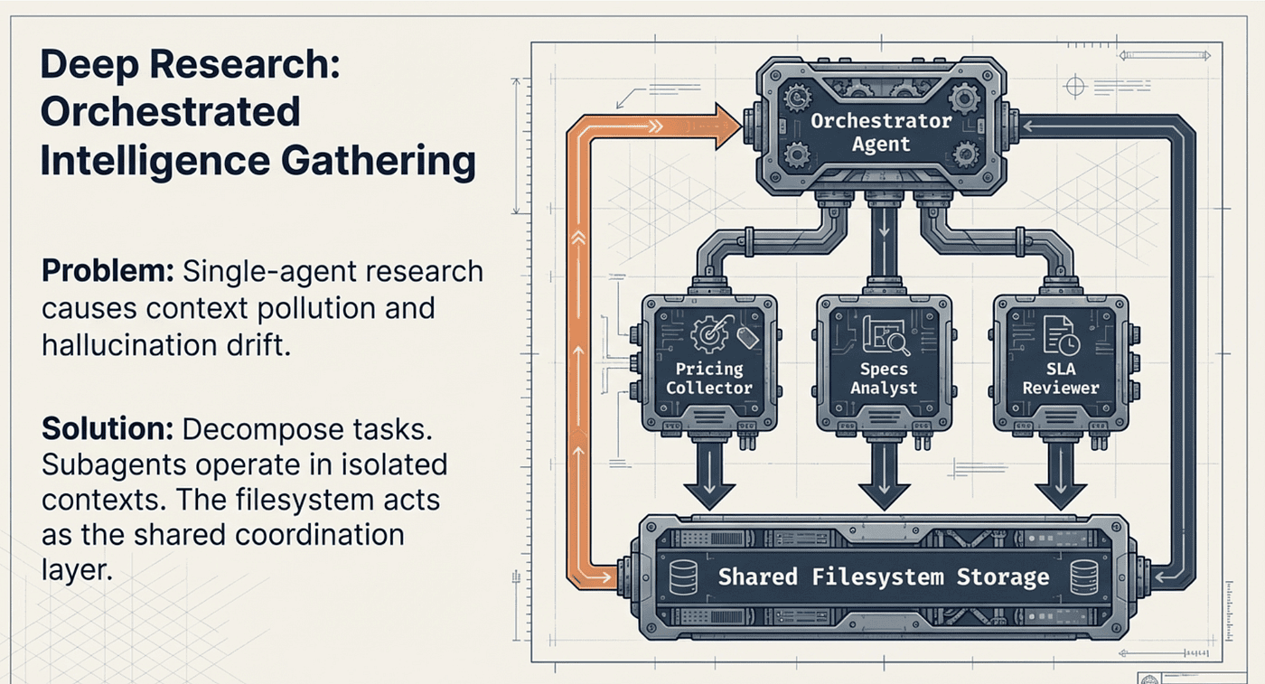 LangChain DeepAgent: Deep Research: Orchestrated Intelligence Gathering
